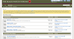Desktop Screenshot of blackwatchforums.co.uk